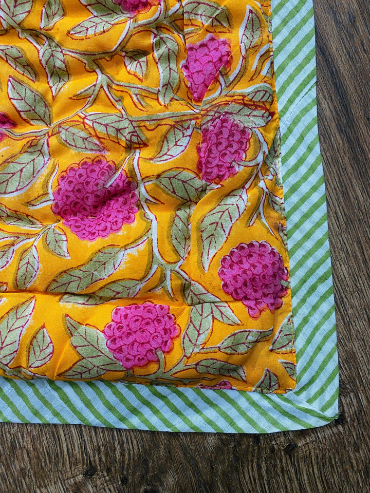 Tangerine Orange Quilt