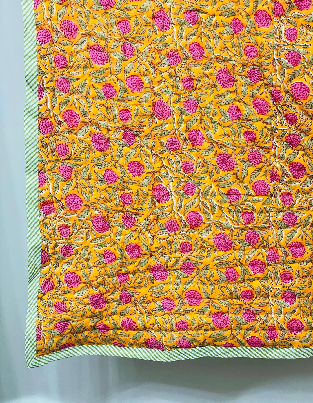 Tangerine Orange Quilt