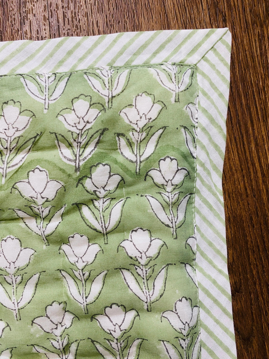 Verdant Floral Quilt
