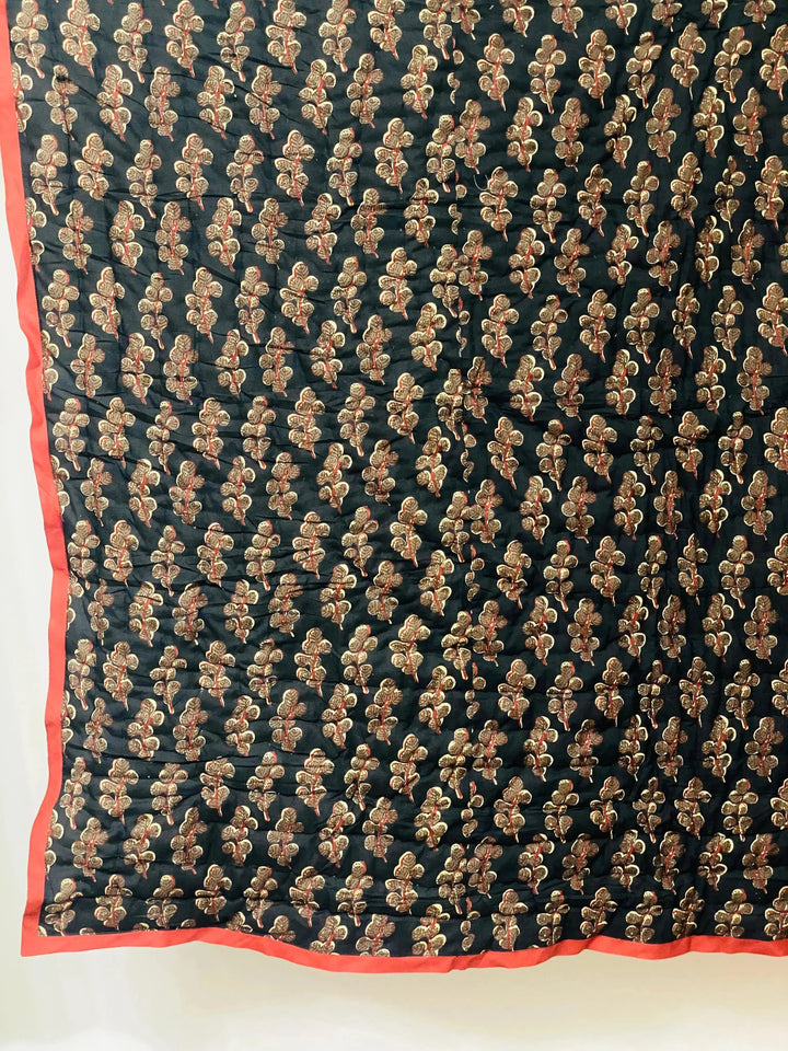 Midnight Black Quilt