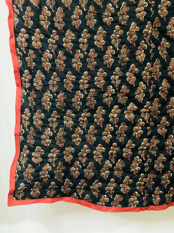 Midnight Black Quilt