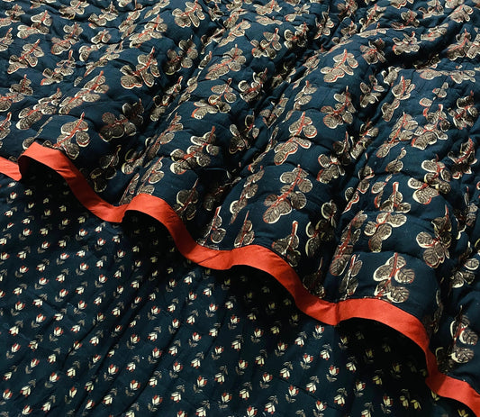 Midnight Black Quilt