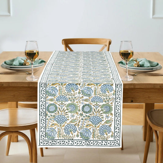 Asparagus Green Table Runner