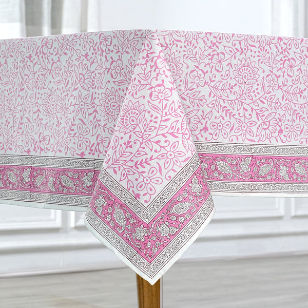 Rose Pink Tablecloth