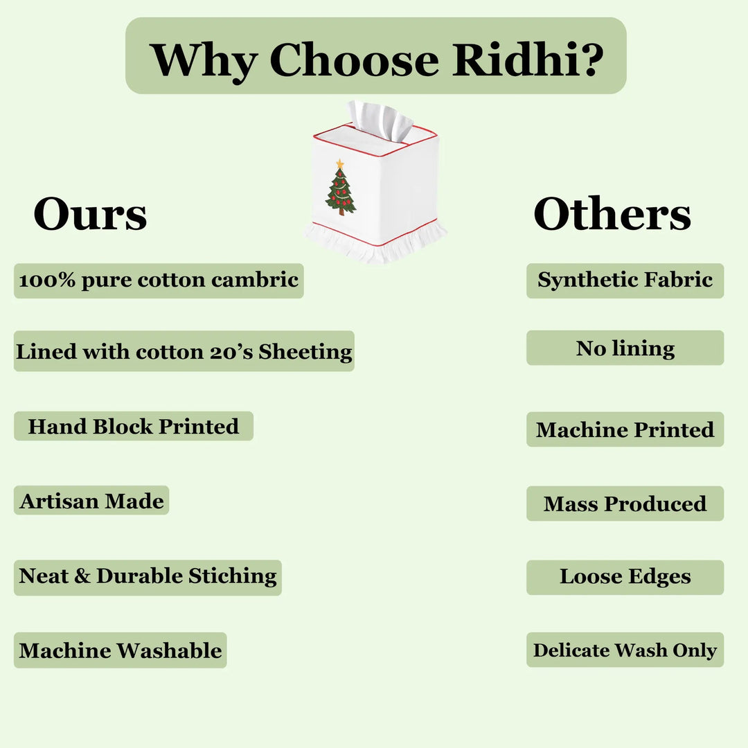 Comparison chart highlighting features of &