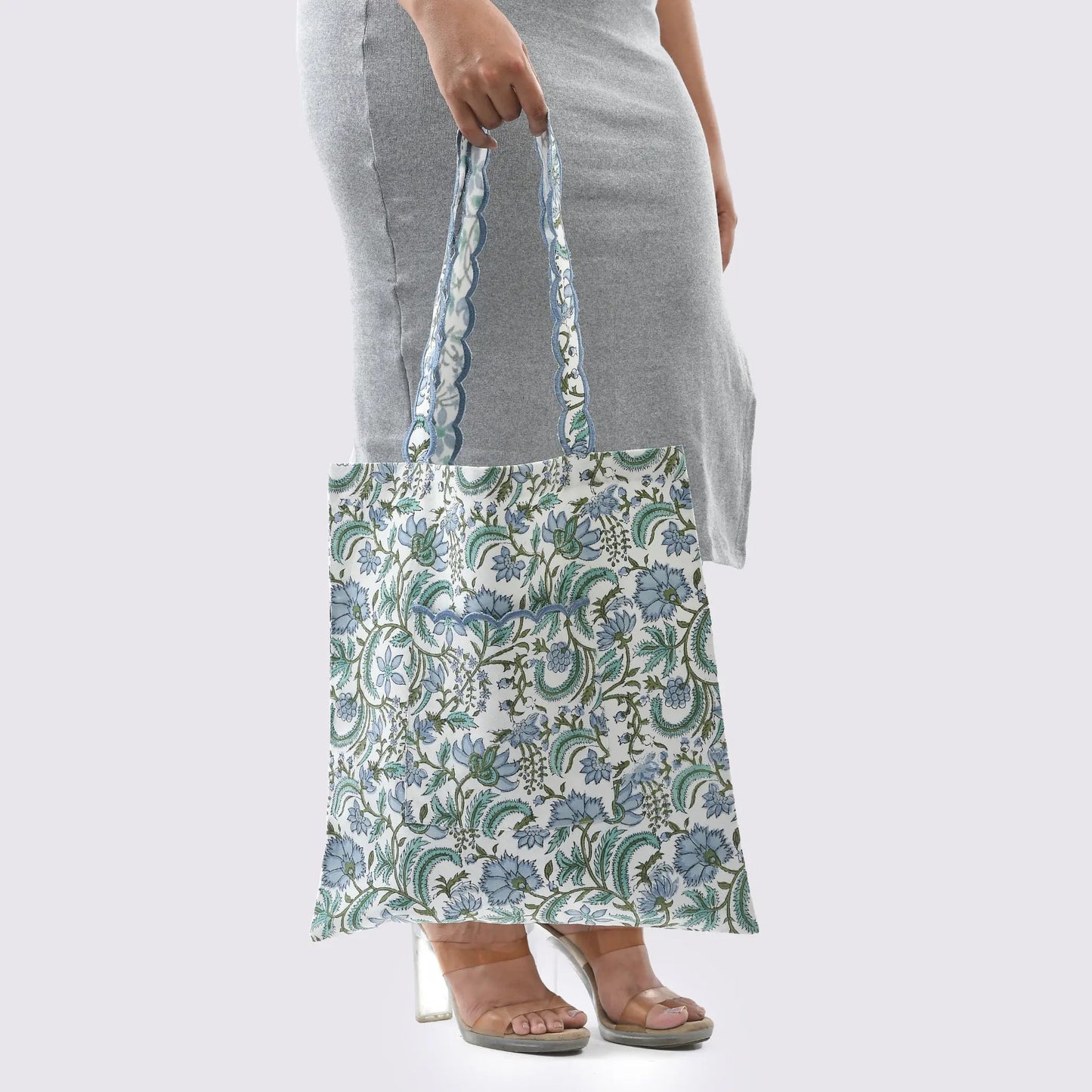Columbia Blue Tote Bag