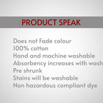 Goldenrod Yellow, Fern Green, Brown Indian Floral Hand Block Printed Cotton Cloth Border Napkins Size 20x20"