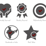 Chocolate Cosmos Red Indian Floral Hand Block Printed Cotton Cloth Napkins Size 20x20"