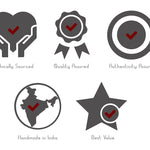 Gold Yellow and Mulberry Pink Indian Hand Block Floral Printed Size 20x20" Cotton Border Napkins