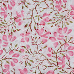 Taffy Pink, Pickle Green Scallop Embroidery Napkins