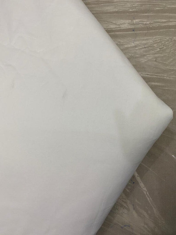 FABRICSG White Cotton Quilting Fabric by the yard, Cotton Cloth, Plain White Fabric ,Indian Fabric