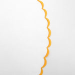 White Scallop Embroidery Reversible Placemat