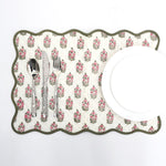 Punch Pink and Uniform Green Placemat