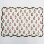 Punch Pink and Uniform Green Placemat