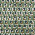 Basil Green, Peacock Blue Placemat