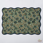 Sage Green, Yale Blue, Peanut Brown Placemat