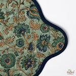 Sage Green, Yale Blue, Peanut Brown Placemat