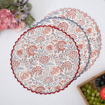 Pigeon Blue, Flamingo Pink Placemat