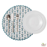 Aquamarine Blue Placemat