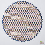 Denim Blue and Army Green Placemat