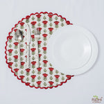 Apple and Cherry Red Placemat