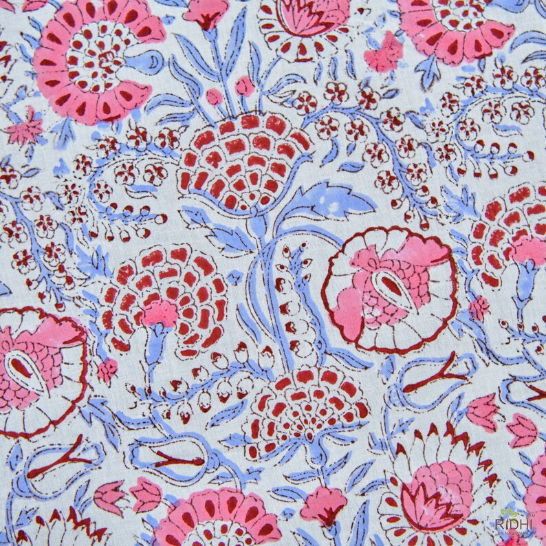 Pigeon Blue and Flamingo Pink Round Tablecloth