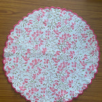 Taffy Pink, Pickle Green Placemat