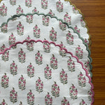 Punch Pink, Uniform Green Placemat