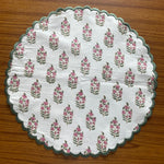 Punch Pink, Uniform Green Placemat