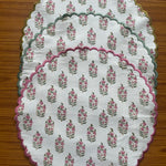 Punch Pink, Uniform Green Placemat