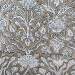 Taupe Color Scallop Embroidery Napkins