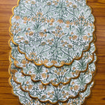 Goldenrod Yellow, Fern Green, Peanut Brown Placemat