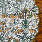 Goldenrod Yellow, Fern Green, Peanut Brown Placemat