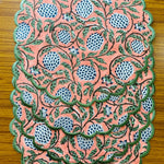 Dark Salmon Pink Placemat