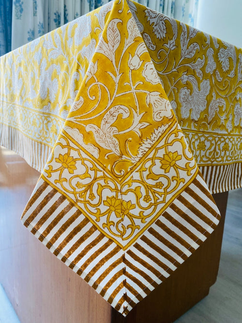 Saffron Yellow Tablecloth