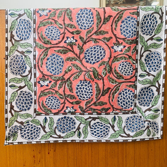 Dark Salmon Pink Table Runners