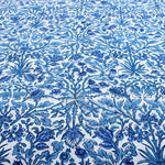 Dark Royal Blue Hand-Block Printed Cotton Cloth