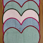 Valentine Love Heart Shape Placemat