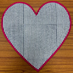 Valentine Love Heart Shape Placemat