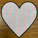 Valentine Love Heart Shape Placemat