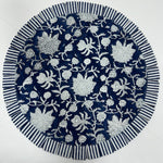 Aegean Blue Ruffle Placemat
