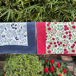 Mix and Match Bo-Ho Indian Floral Hand Block Printed Soft Cotton Cloth Sarong/Pareo