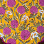 Tangerine Orange and Bubblegum Pink Placemat
