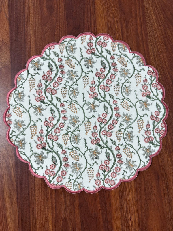 Coral Pink Placemat