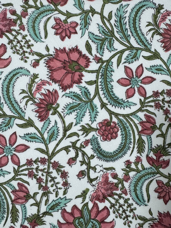 Tulip Pink and Mint Green Placemat