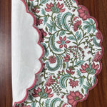 Tulip Pink and Mint Green Placemat