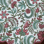 Tulip Pink and Mint Green Placemat