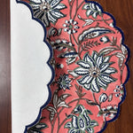 Peach and Berry Blue Placemat