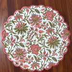 New York Pink and Green Placemat