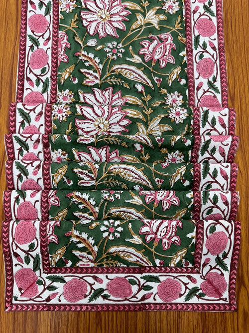 Hunter Green Table Runners